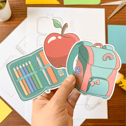 In My School Bag – Cliparts for the School Day