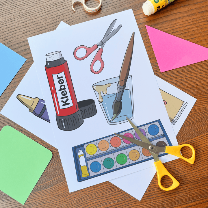 Creative Art Class – Clipart Pack for Little Artists